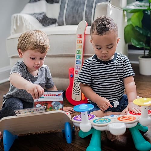 Miniatura 6 de Baby Einstein Together in Tune Drums Juguete musical de madera inalámbrico seguro para niños pequeños colección Magic Touch a partir de 12 meses