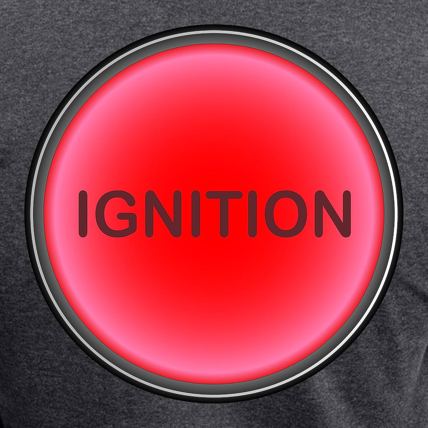 CafePress Ignition Button Women's Charcoal Novelty Pajama Set