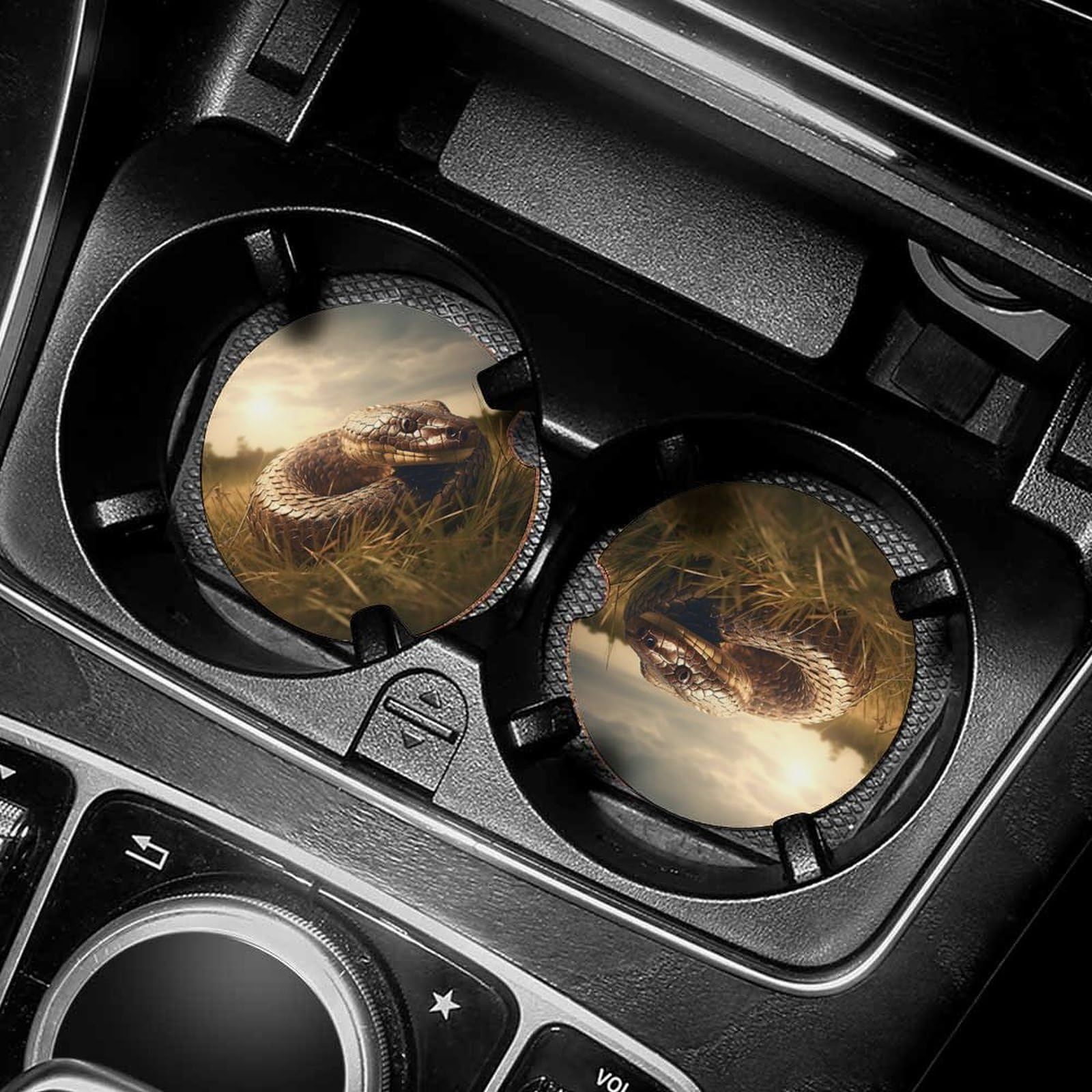 Dessous de verre voiture antidérapant pour éliminer les taches de café
