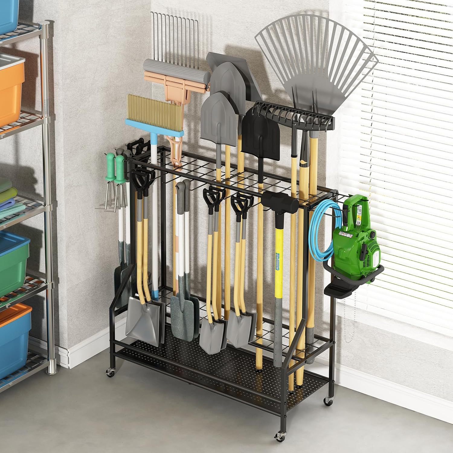 Amazon.com: GILLAS Garden Tool Organizer for Garage, Utility Storage ...