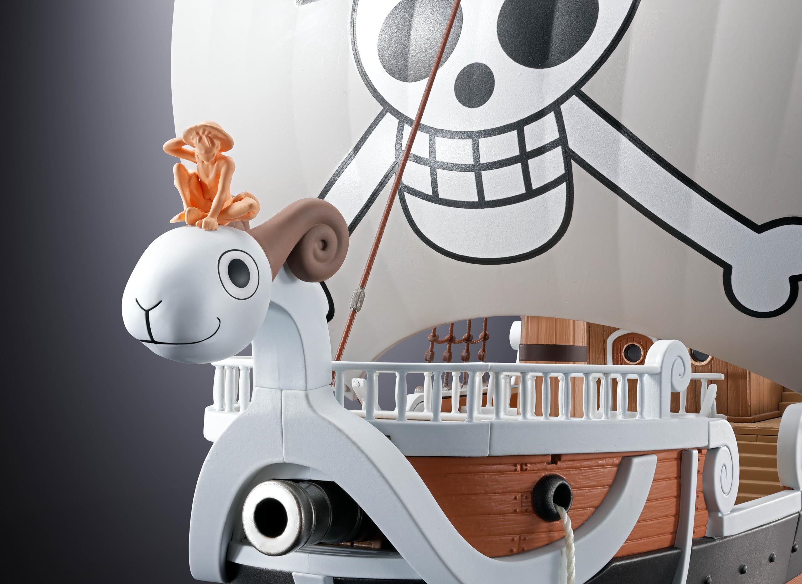 BANDAI Tamashii Nations SH Figuarts One Piece Chogokin Going Merry (Edizione commemorativa del 25°