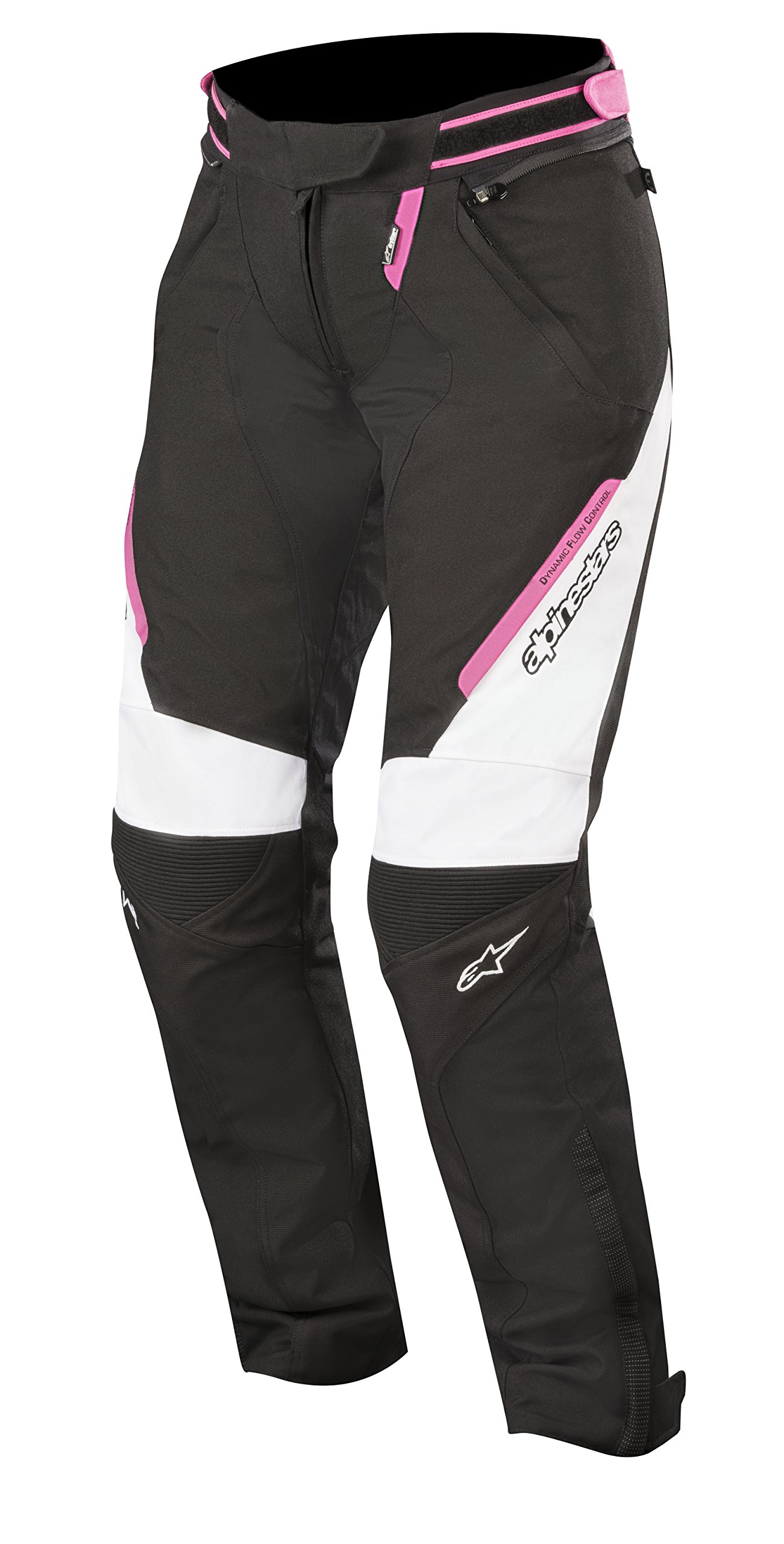 Alpinestars Women's Pant (Black/White/Pink, Large), 1 Pack
