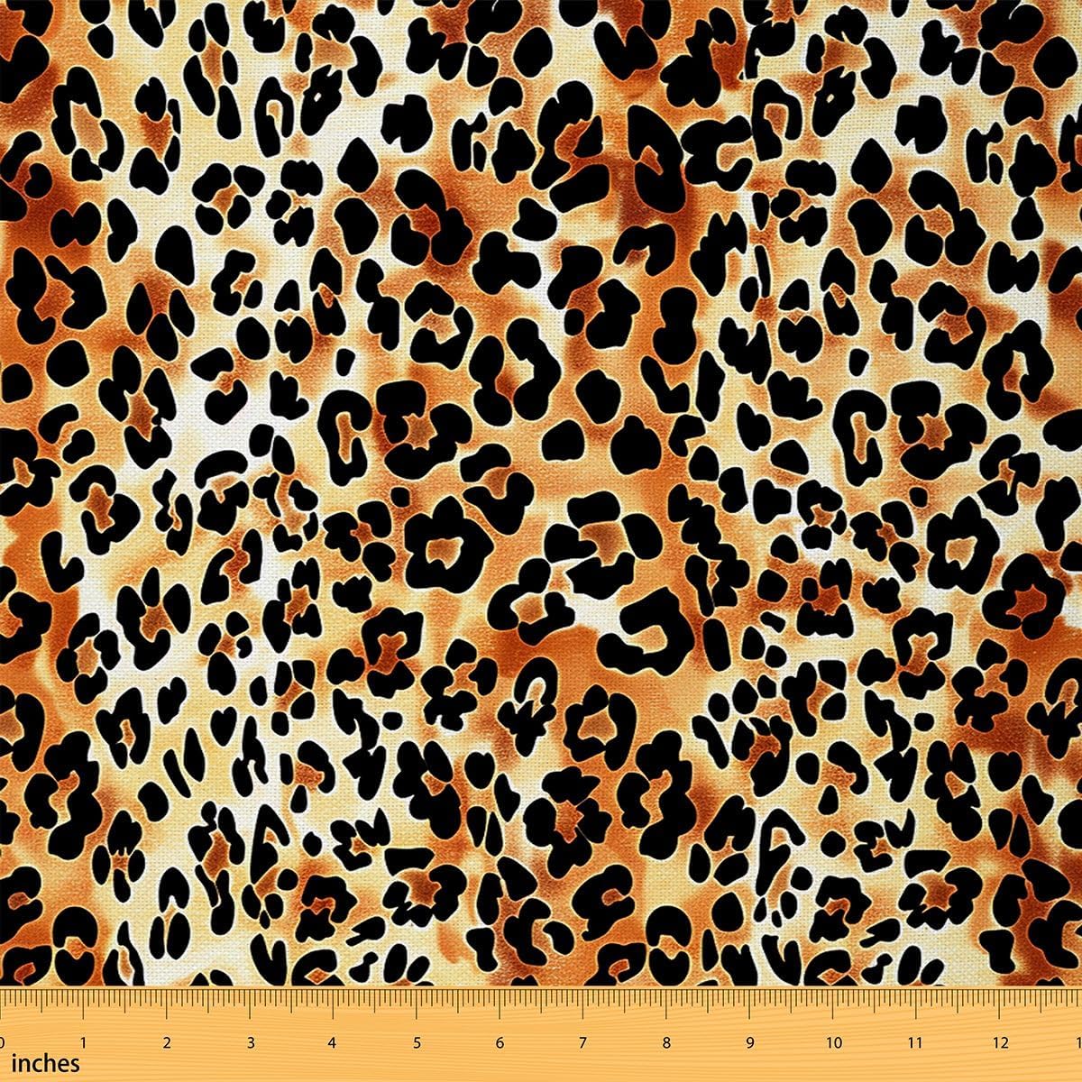 Red Apple Fabric by The Yard Farmhouse Style Garden Plants Fruits Craft Hobby Fabric for Kids Teens Adults Watercolor Sweet Tasty Fruit Decorative Fabric for Quilting Sewing DIY Gift,3 Yards