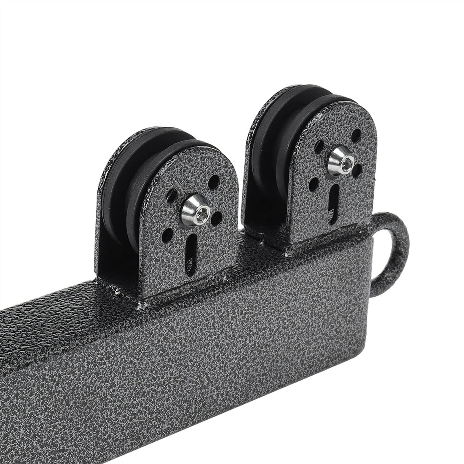 LEVINE Wire Rope Pulley - 80KG Fitness DIY Pulley Cable Machine Biceps Triceps Hand Strength Trainning Home Gym Workout Tools Single Pulley Block