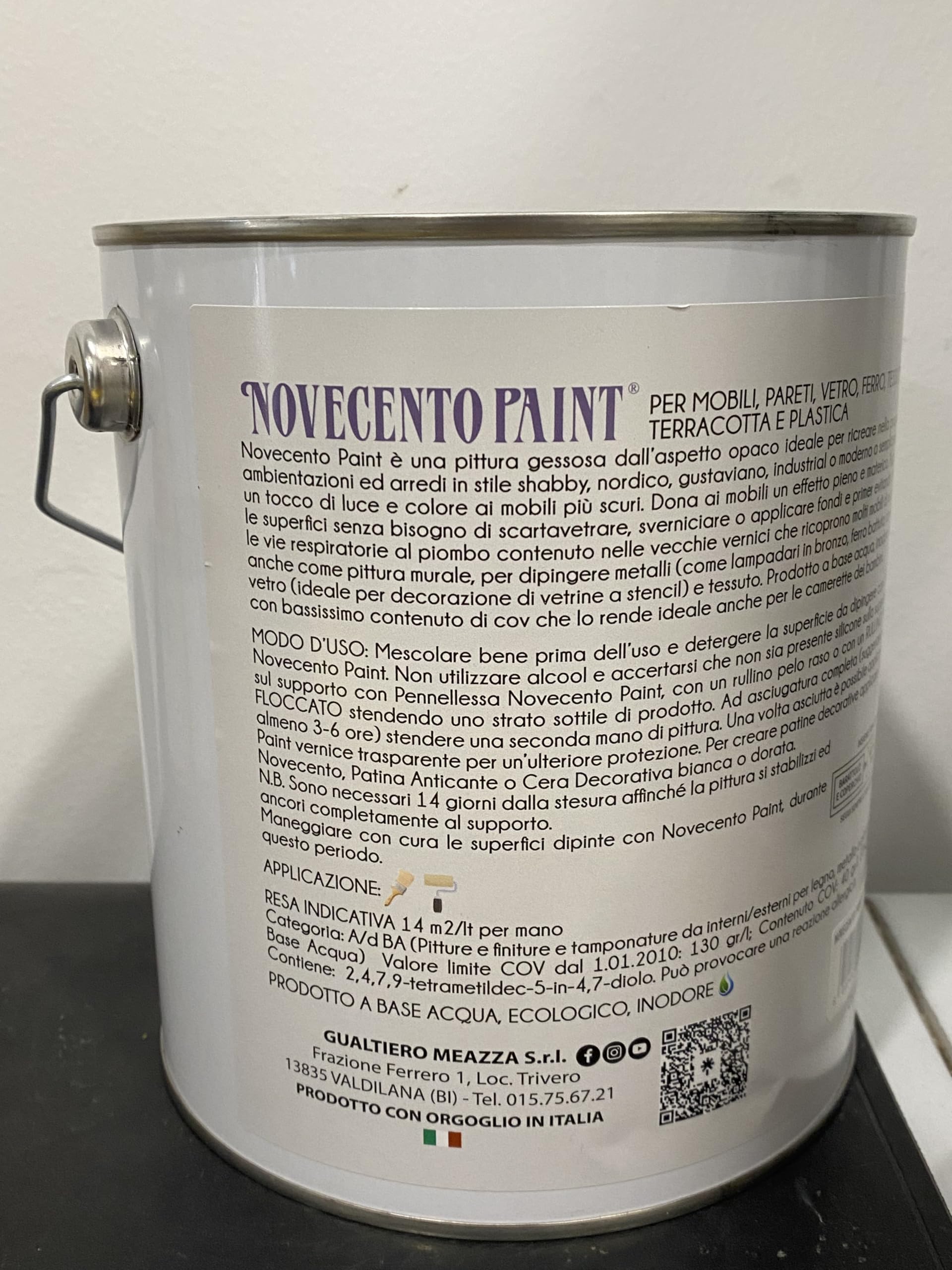 COLORE BIANCO NEVE 2,5LT