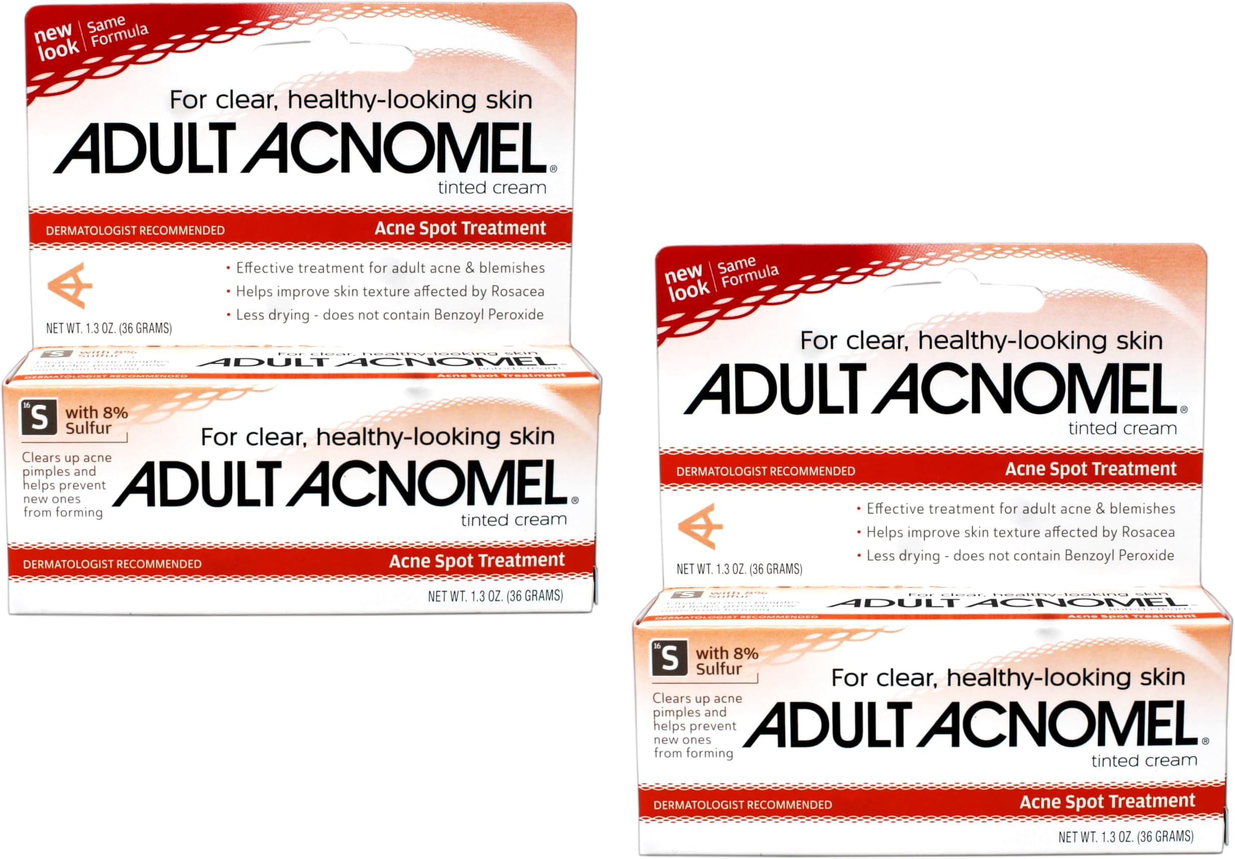 Adult Acnomel Acne Medication 1.3 Oz (Pack of 2)