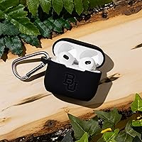 Vista 2 de Affinity Bands Baylor Bears - Funda de silicona grabada compatible con Apple AirPods Gen 3 (negro)