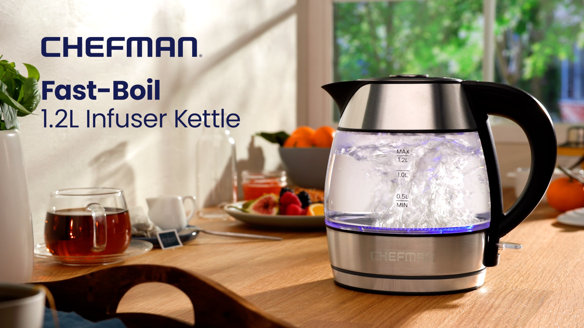 Tea Maker Chefman Electric Kettle Chefman Lightning Kettle