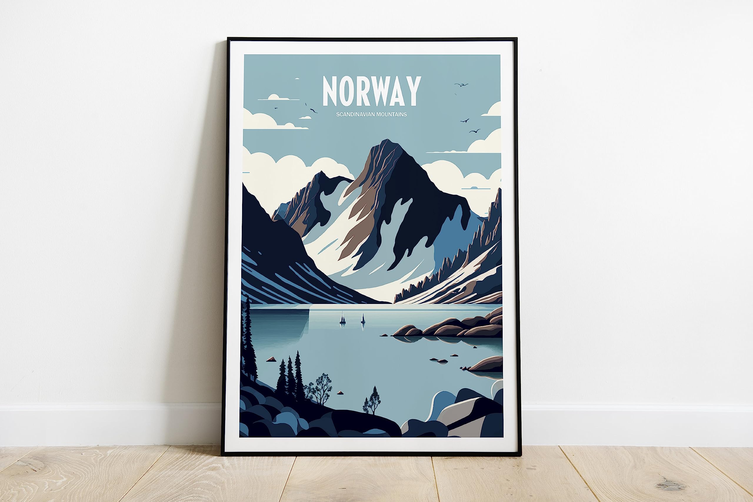 Amazon.com: Norway Travel Print | Norway Poster | Norway Print