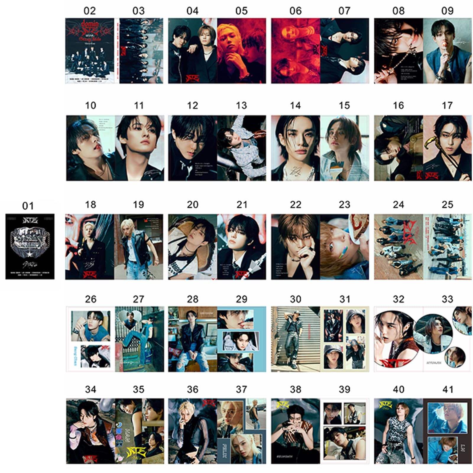 Amazon.com: KPOPBP Stray Kids ATE Photo Book 40 Sheets Photobook