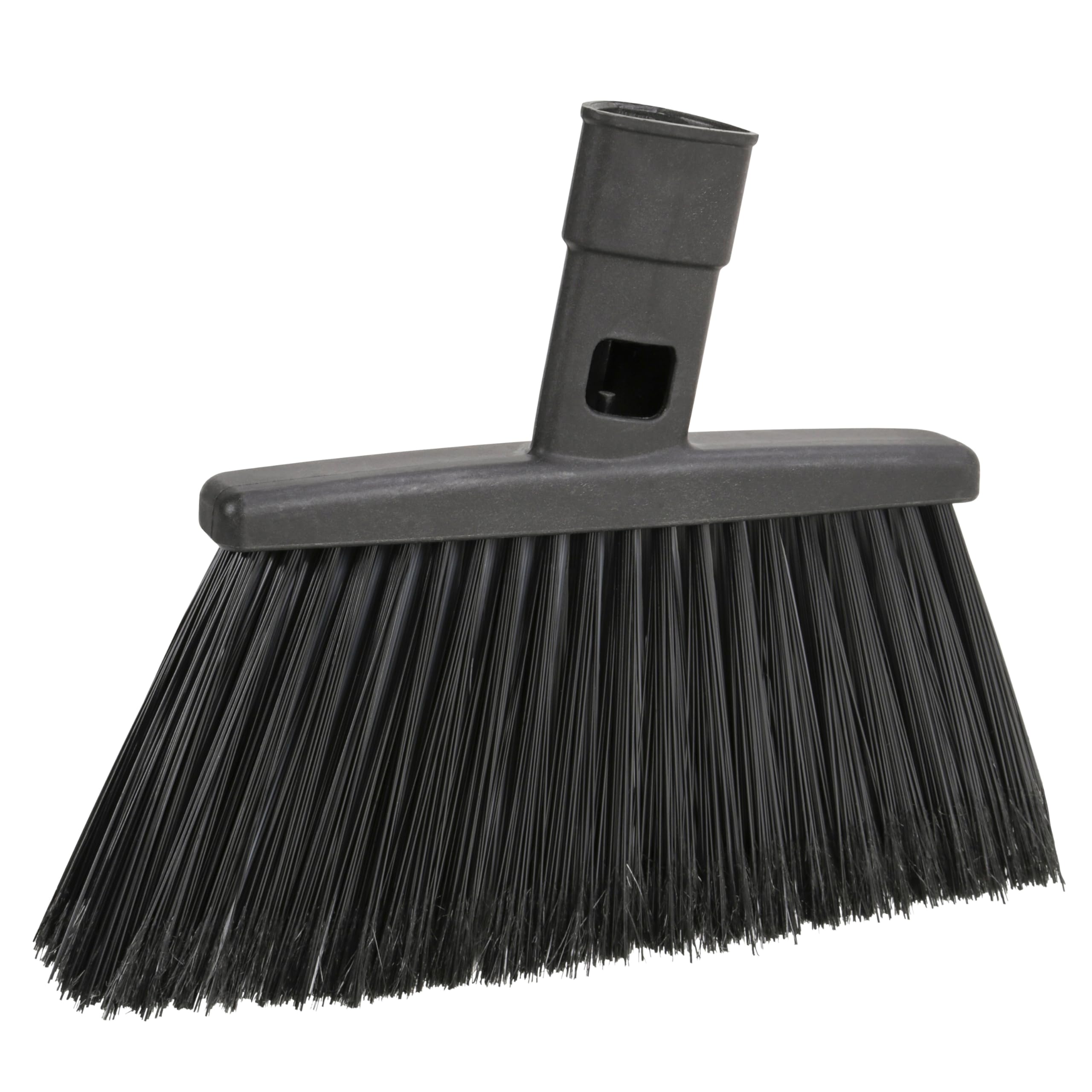 SWOPT Standard Multi-Surface Angle Broom Cleaning Head — Indoor and Outdoor Angled Broom Set — Interchangeable with All SWOPT Cleaning Products for More Efficient Cleaning and Storage