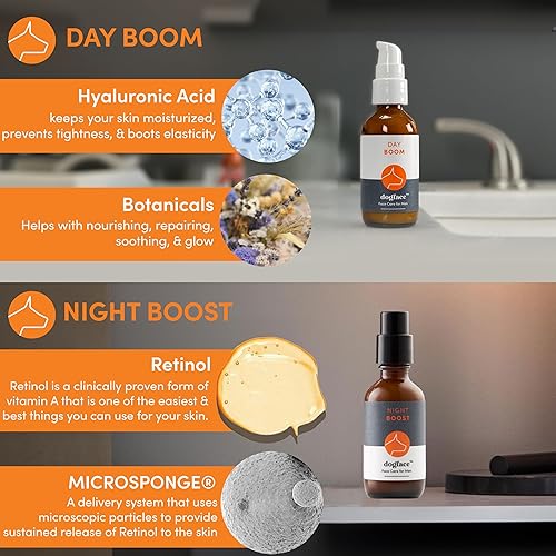 Miniatura 5 de Dogface Technobrush - Set de cuidado de la piel para hombre - Cepillo facial eléctrico, gel Wakeup Gel Face Wash para hidratar la piel, Day Boom,