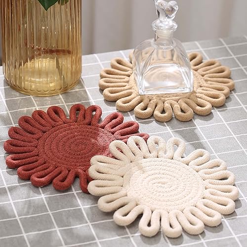 Miniatura 2 de Salvamanteles para platos calientes, agarraderas para cocina, almohadillas calientes o salvamanteles para ollas y sartenes calientes, decoraciones