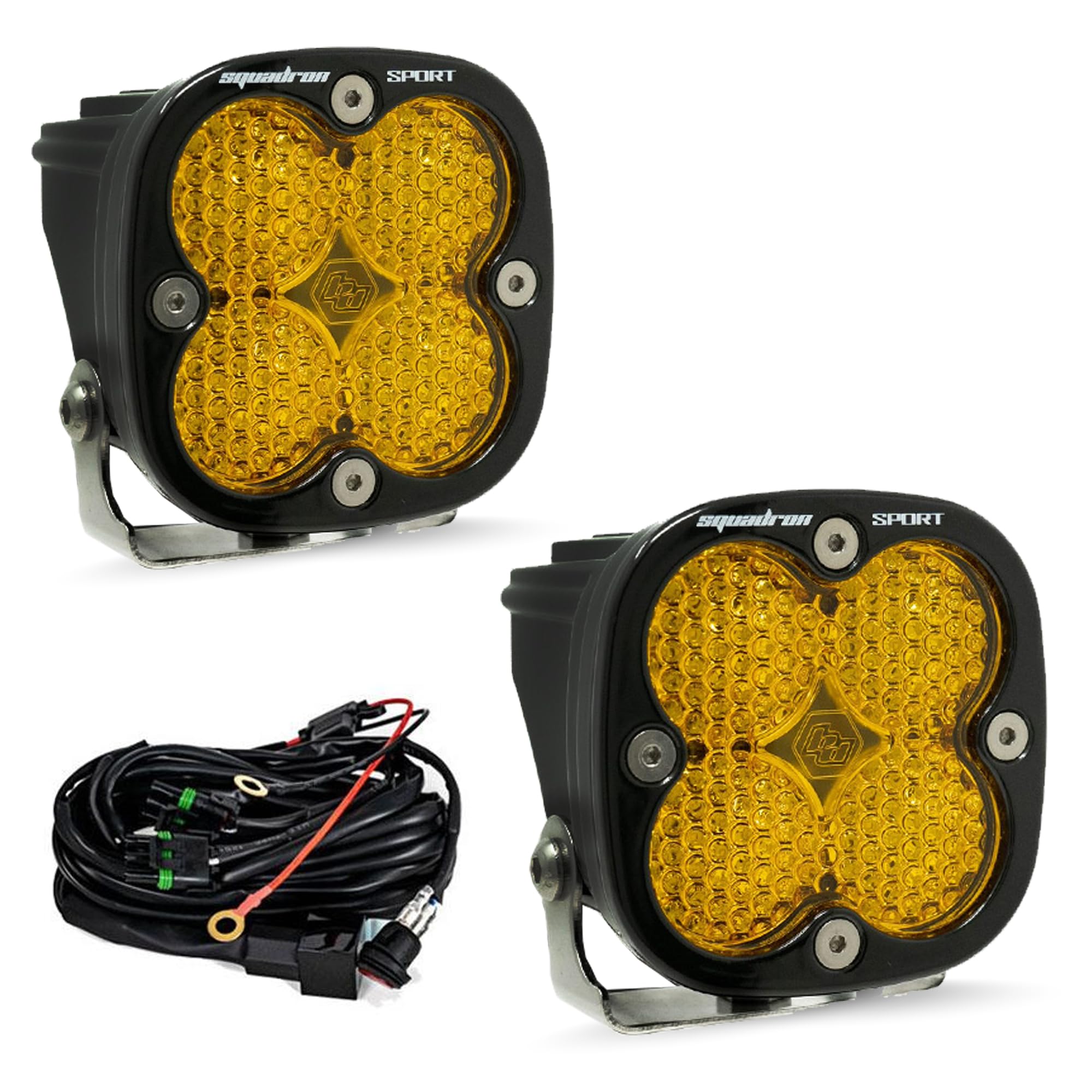 Baja Designs squadron-r sports アンバー セット Amazon | BajaDesigns 正規品 Squadron Sportシリーズ LED シーン