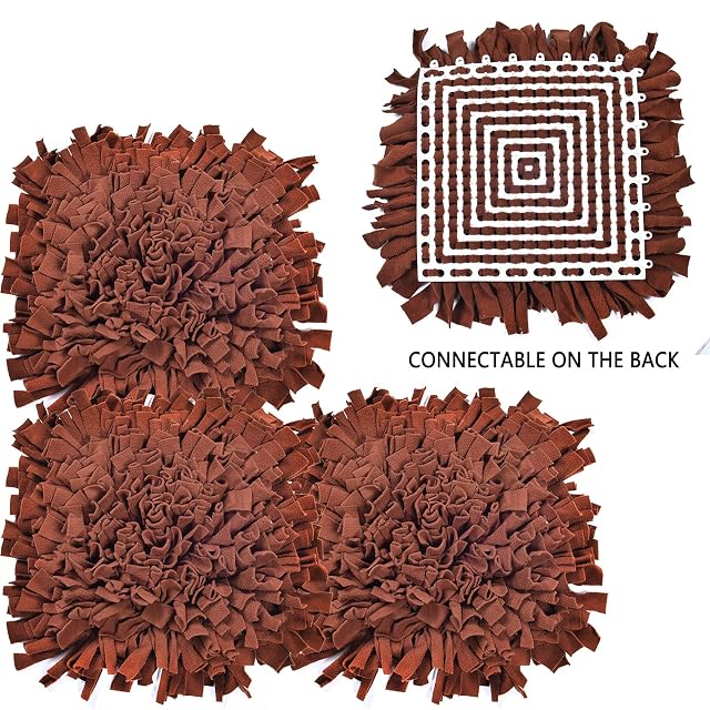 Foto 7 de 7 de IEUUMLER Snuffle Mat para Perros Estera de alimentación Estera de Entrenamiento Manta para la Nariz Juguete…