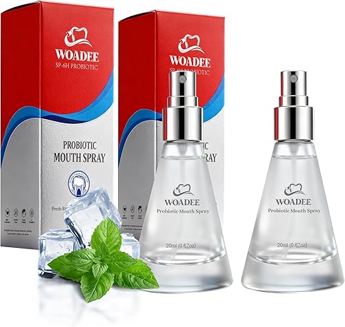 Spray bucal probiótico SP-6 para el aliento fresco y alivio de la boca seca, sin alcohol, ambientador bucal sin alcohol para el mal aliento, spray