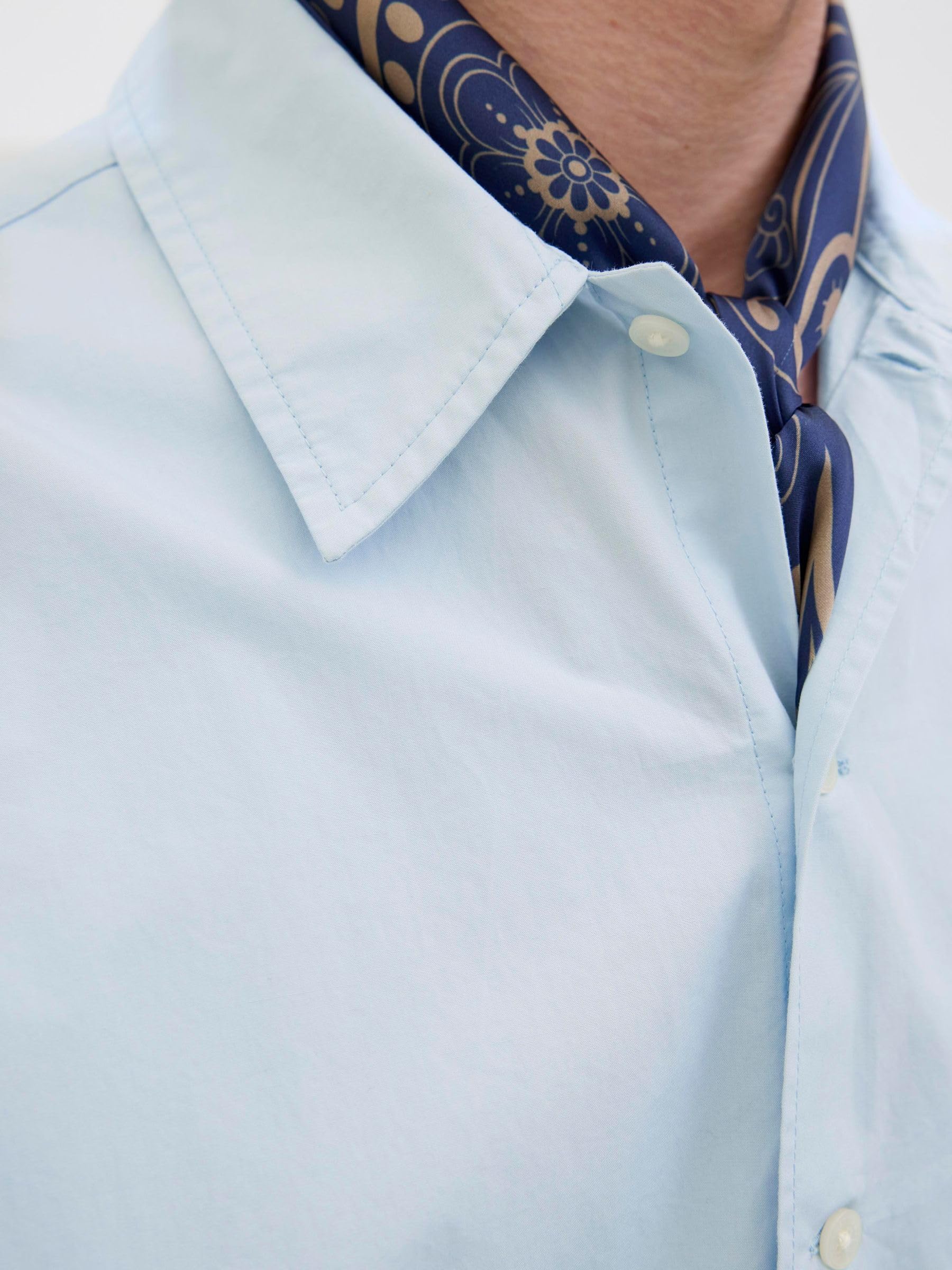 Jorbellagio Poplin Shirt Ss, Cloud Dancer, XL