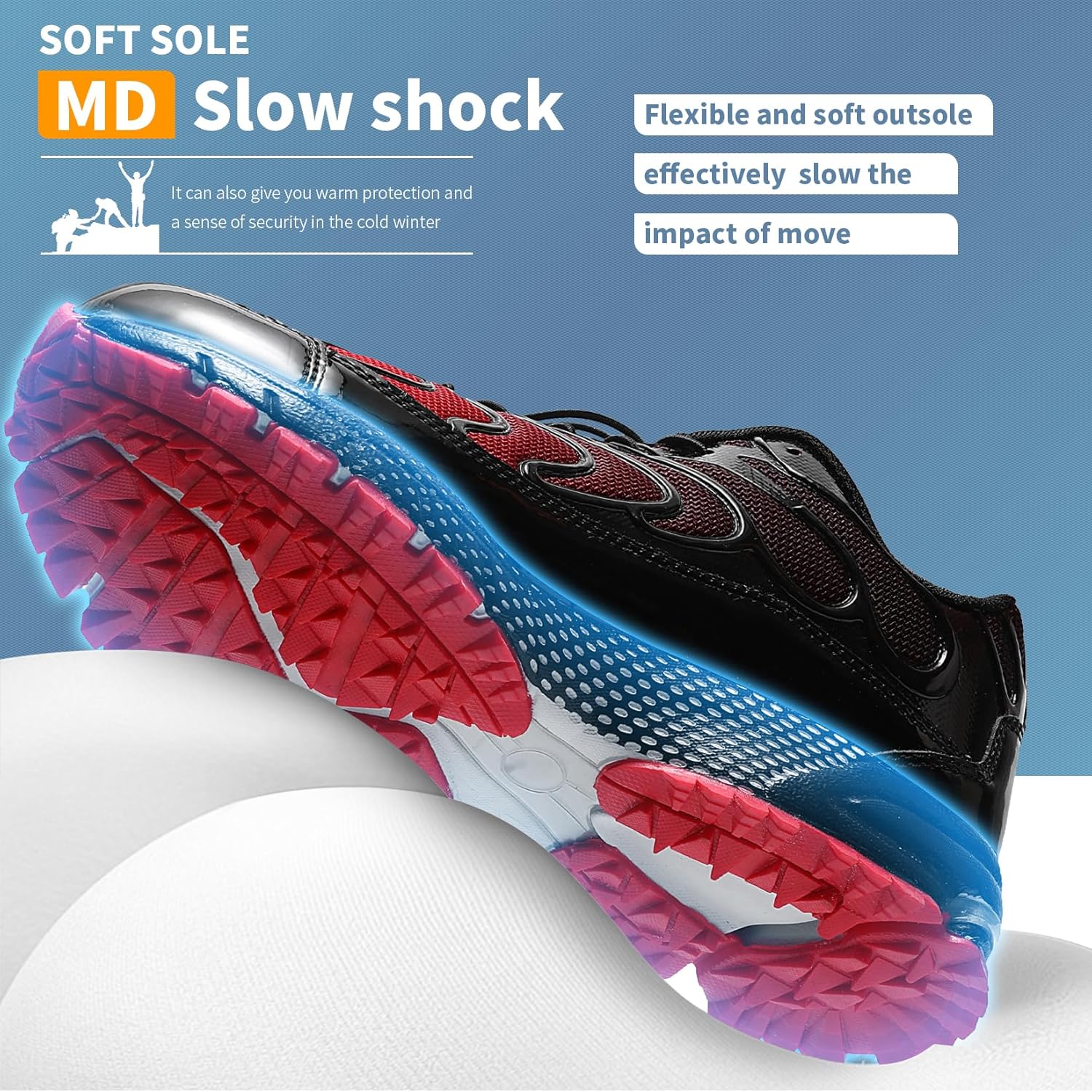 WETIKE Boy's Shoes Mesh Slip on Lightweight Running Sneakers - Image 7