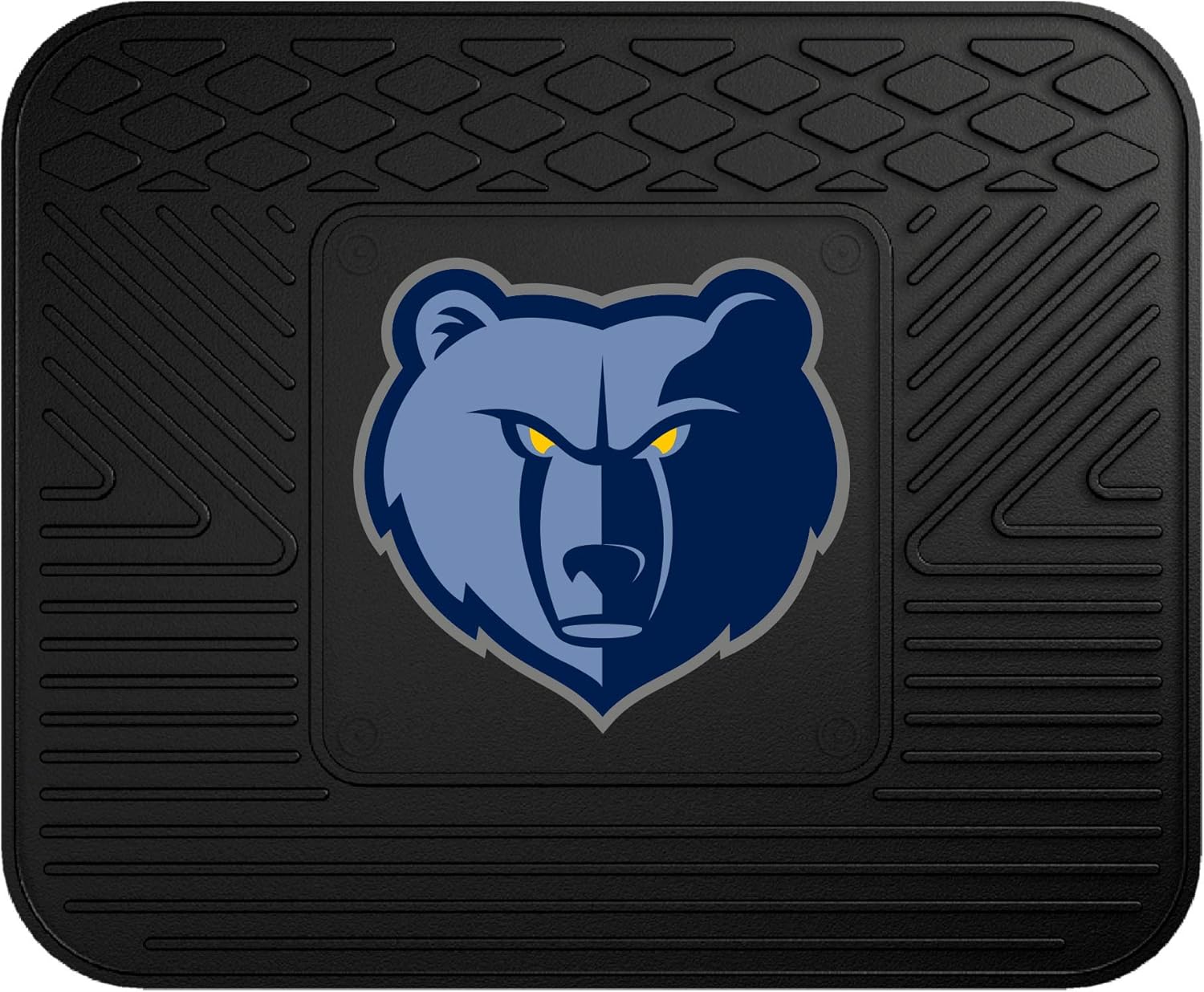 FANMATS - 10016 NBA Memphis Grizzlies Vinyl Utility Mat Black 14"x17"