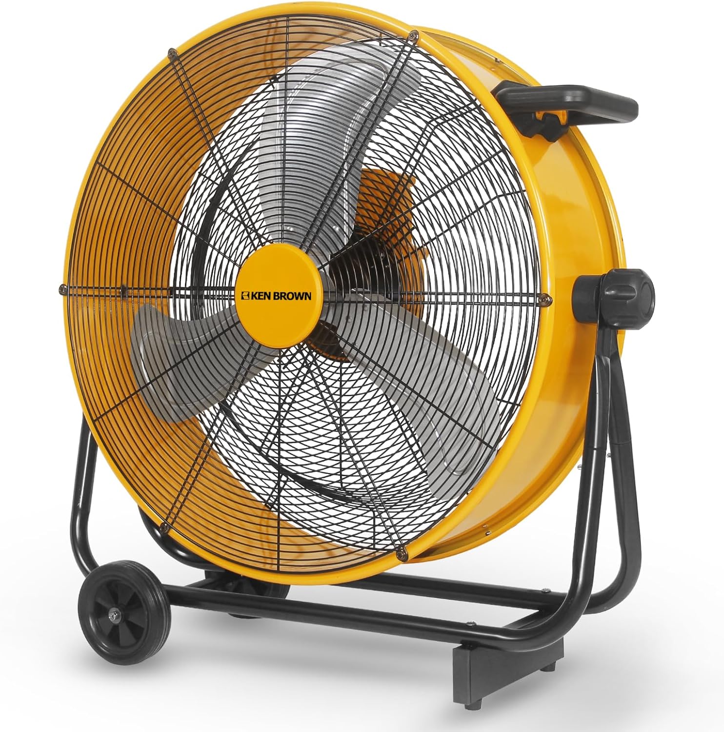 KEN BROWN 24in DC Motor High Velocity Floor Drum Fan