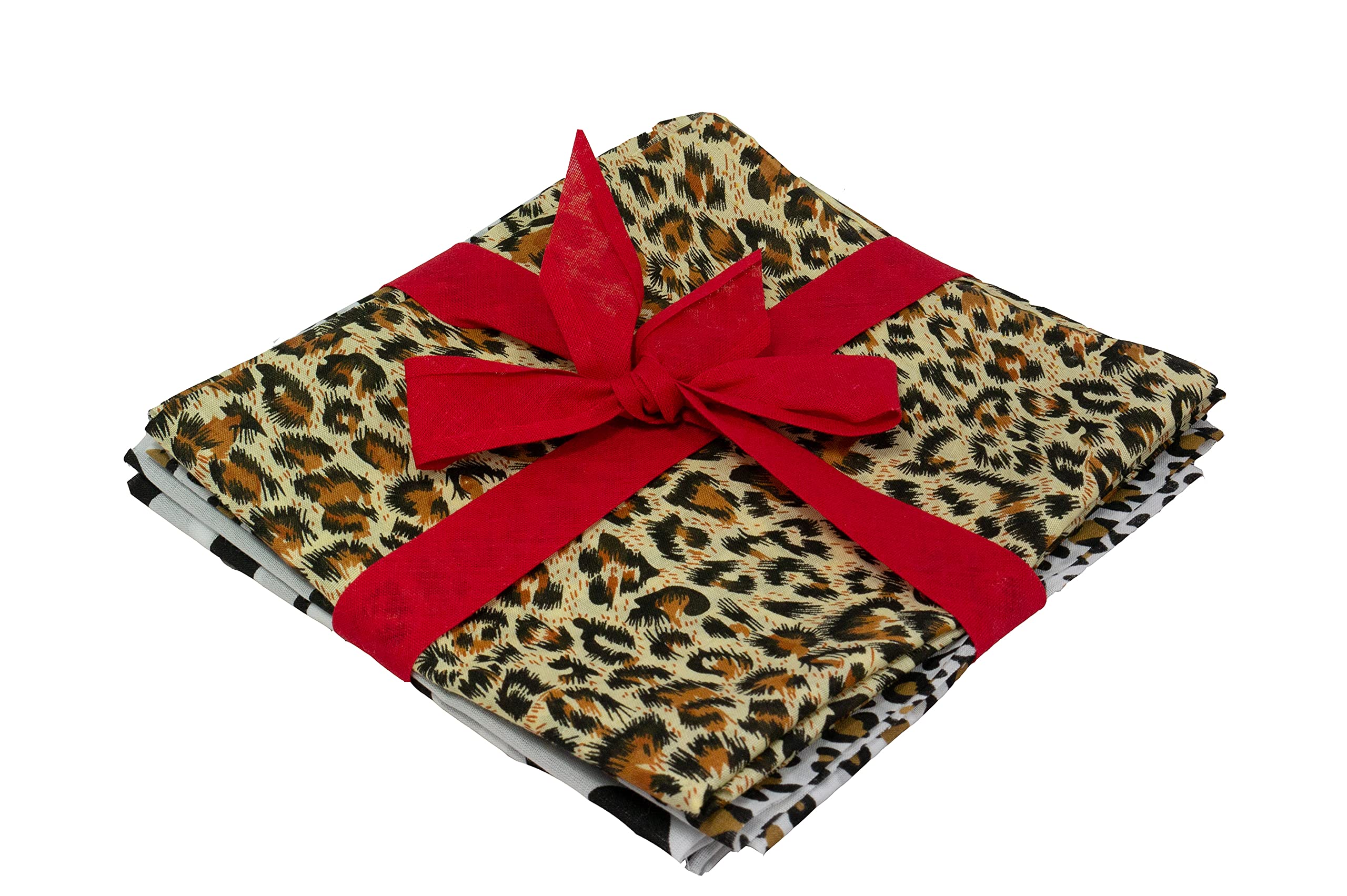 Fat Quarter Bundle Polycotton Animal Skin Fabric Patchwork Quilt Craft Sewing