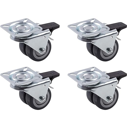 Metafranc Doppelrollen Ø50 mm, 4 Stück