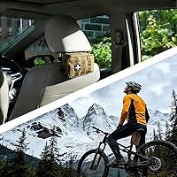 Vista 6 de Bolso Molle, Carlebben, de primeros auxilios de emergencia, con útiles bolsillos elásticos, Marrón, talla única