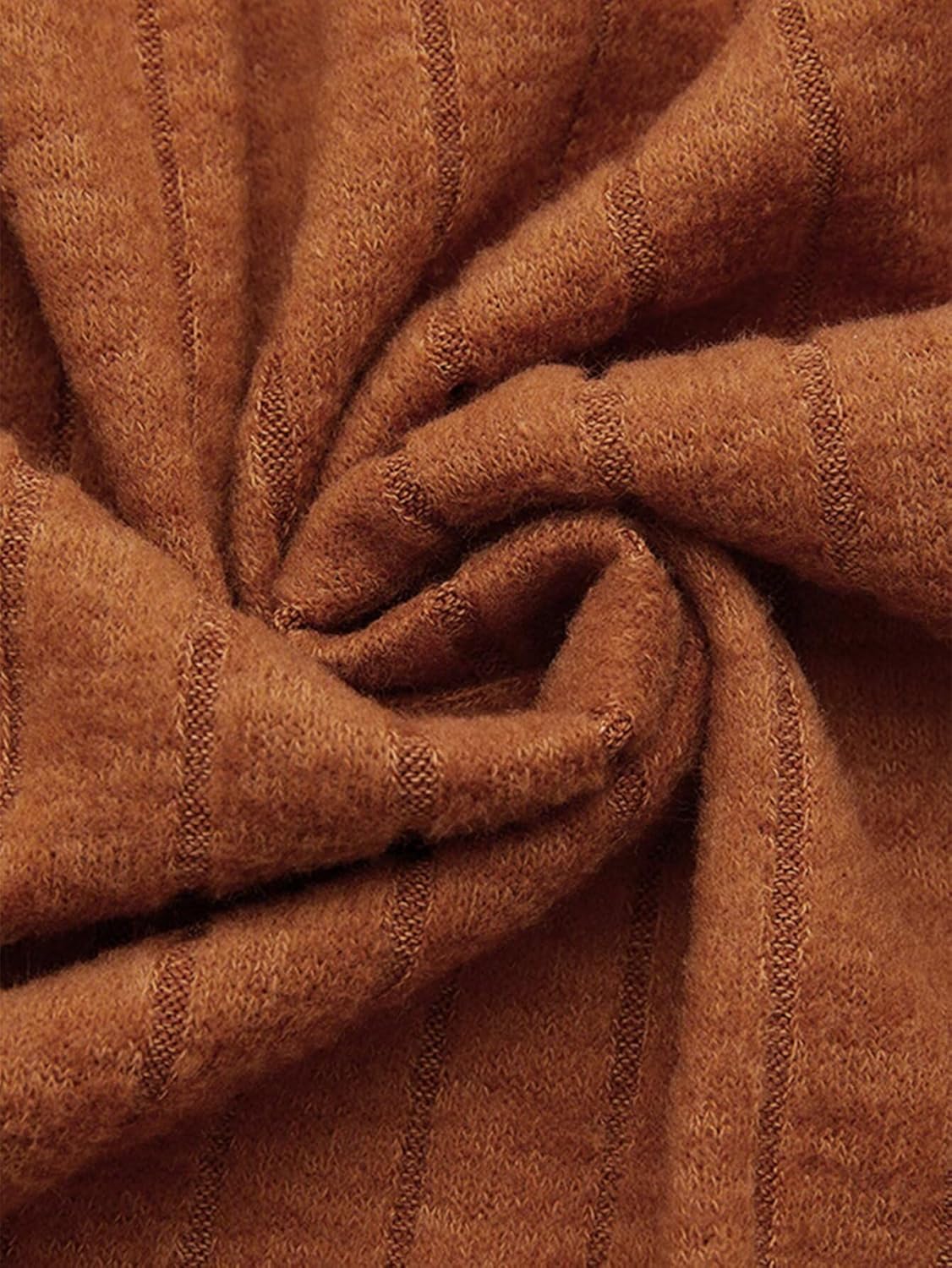 Flamingals Zip Up Hooded Sweater Cardigan for Women Long Sleeve Ribbed Knit Hoodies Jacket Outwear Fall Clothes Winter - Image 6