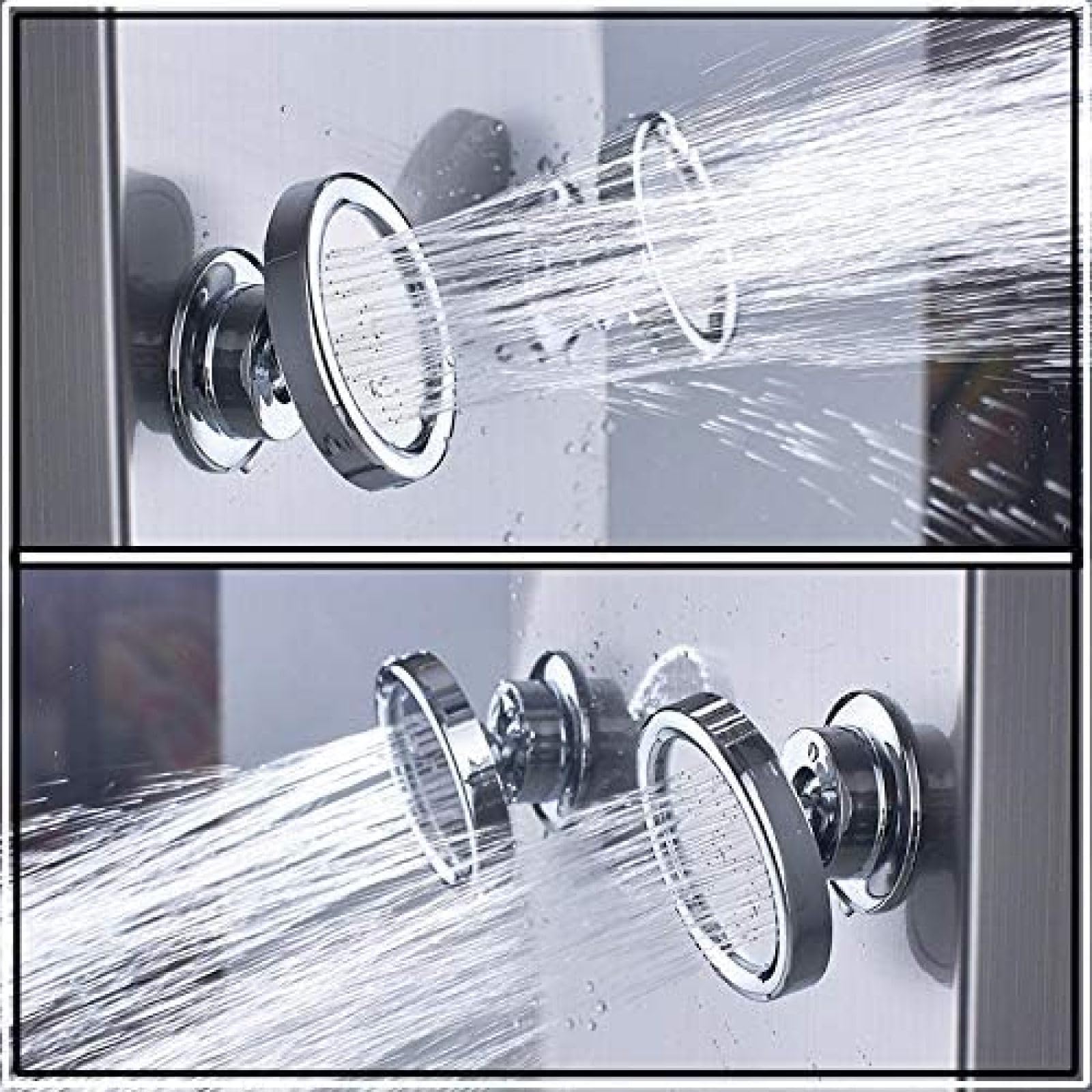 - Panel Termostático Para Ducha De Baño, Columna De Ducha Con Pantalla Digital