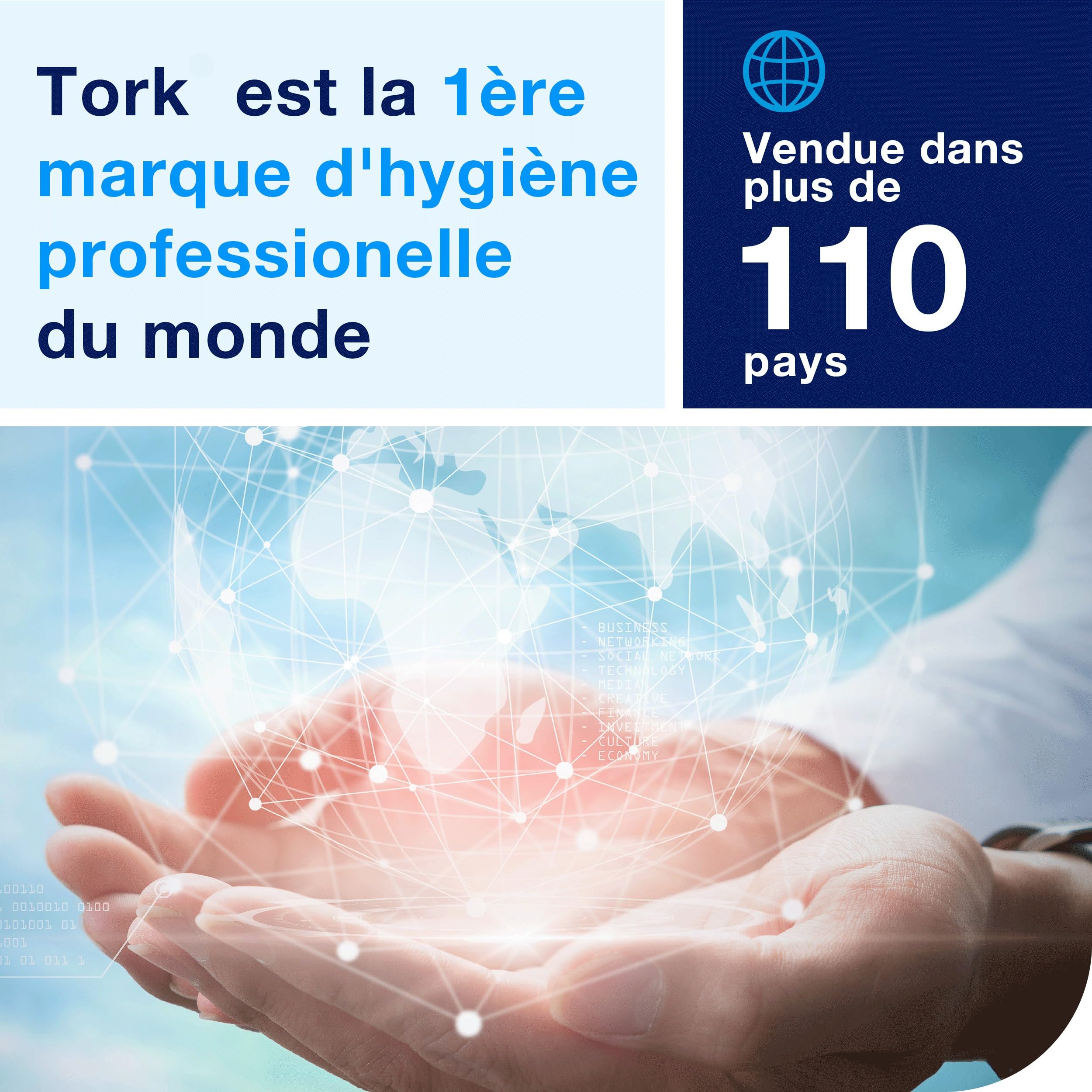 Tork Matic Distributeur Automatique pour essuie-Mains Rouleau Blanc H1, Distribution Feuille-à-Feuille, Gamme Elevation, 551100