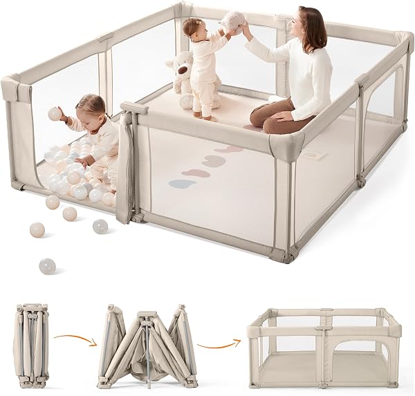 Sweeby 59x59 Foldable Playpen