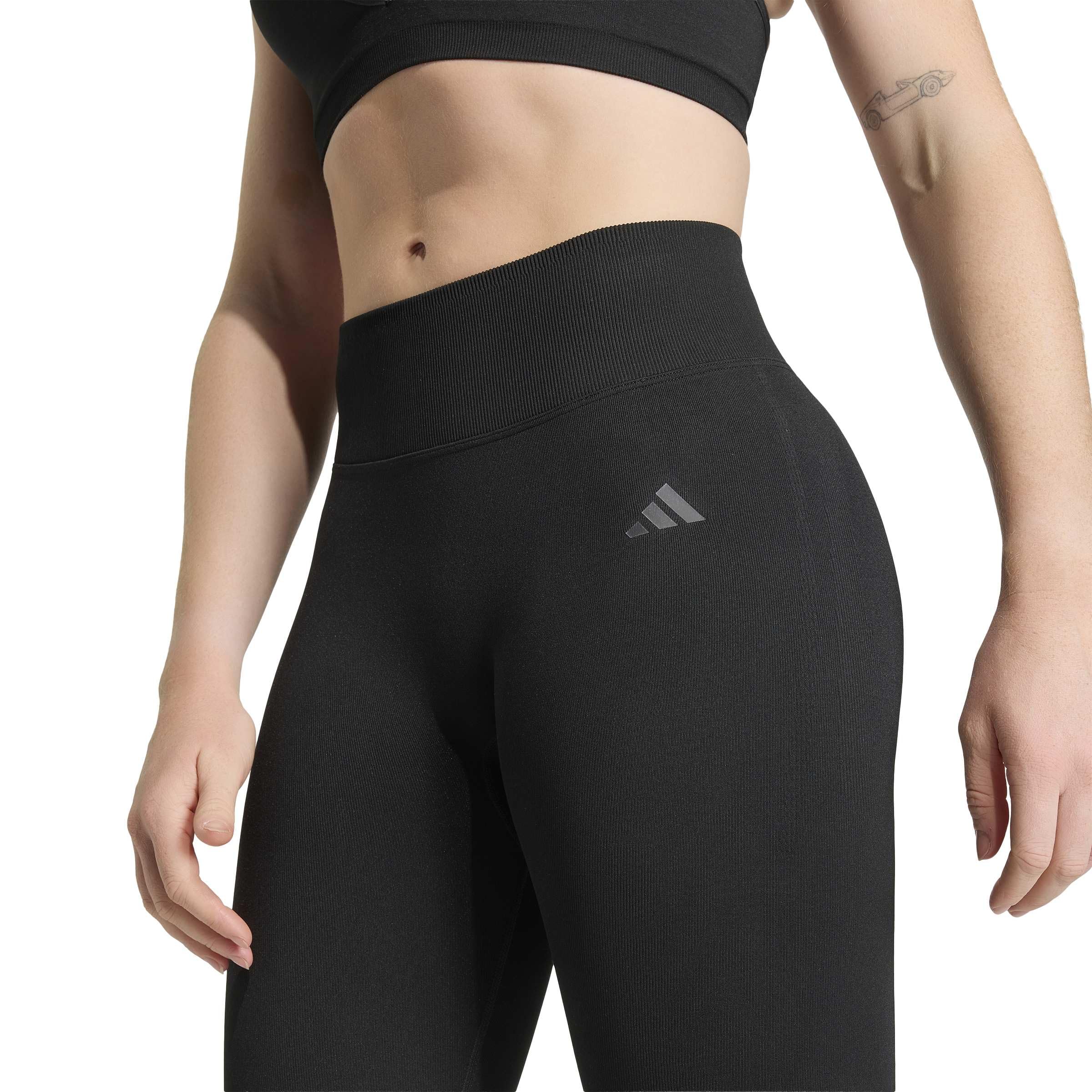 adidas Workout Essentials Knit Scrunch 1/1 Leggings - Rajstopy Kobiety
