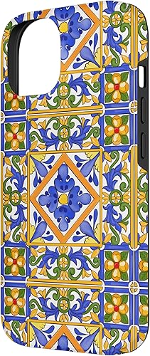 Miniatura 5 de iPhone 13 siciliano, italiano, verano, azulejos, mosaico, mayólica arte caso