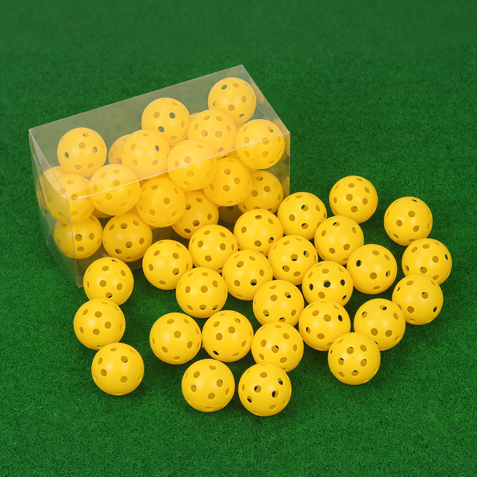16 Balles De Golf En PE 42mm - Légères, Résistantes Aux Chocs, 6 Couleurs Pour Débutants, Intérieur & Extérieur - 9