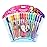 Disney Princess 16 Piece Glitter Pen Body Art Set, Glittery and Bright Colors, Ages 3+, by Townley Girl