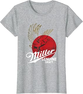 Brewing Company Miller Genuine Draft Classic Big Logo T-Shirt