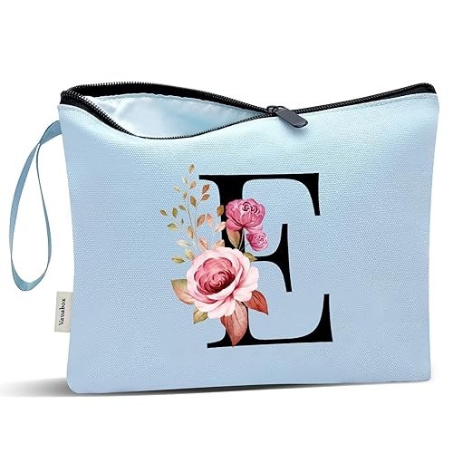 Vista 415 de Vavabox A-Z - Bolsa de maquillaje personalizada, regalos de cumpleaños para mujeres y madres, regalos para mejores amigas, bolsa de cosméticos