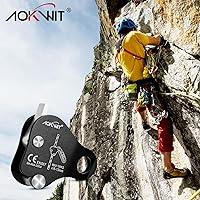 Vista 10 de Cuerda de escalada Ascender Grab Protección contra caídas Dispositivo de Belay Equipo de escalada de árboles, Equipo de rapel Ascensor de cuerda