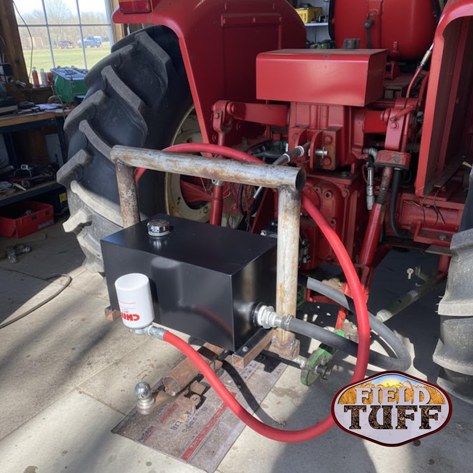 Field Tuff FTF-05GOR zbiornik hydrauliczny 1,5 l, czarny