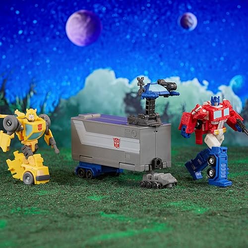 Miniatura 5 de Transformers Legacy Evolution Core Class Optimus Prime &amp; Bumblebee Figure Set