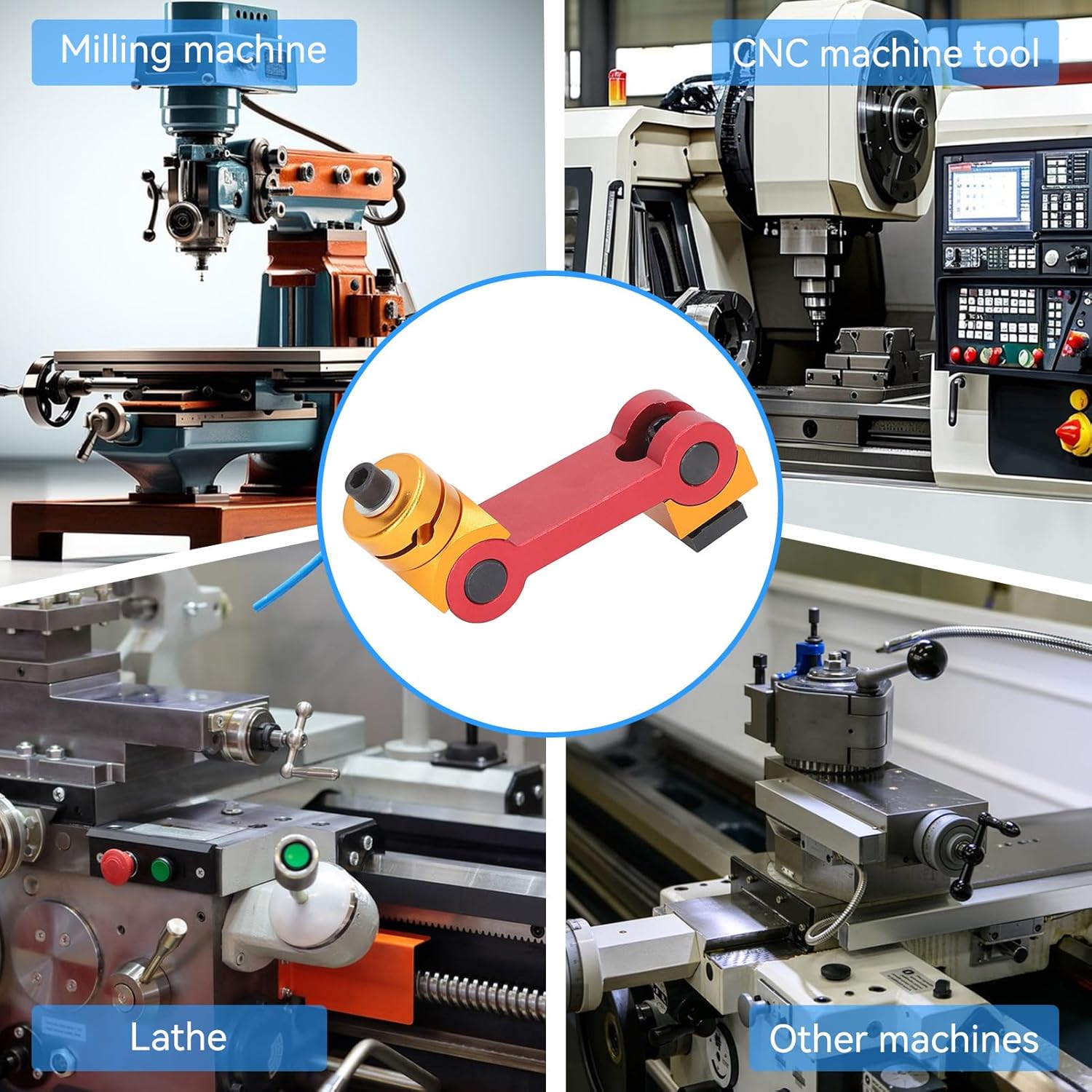 Adjustable Milling Vise Stop, CNC Work Stop Locator Mill Vise Workstop CNC Machine Movement Mill Work Stop Tool
