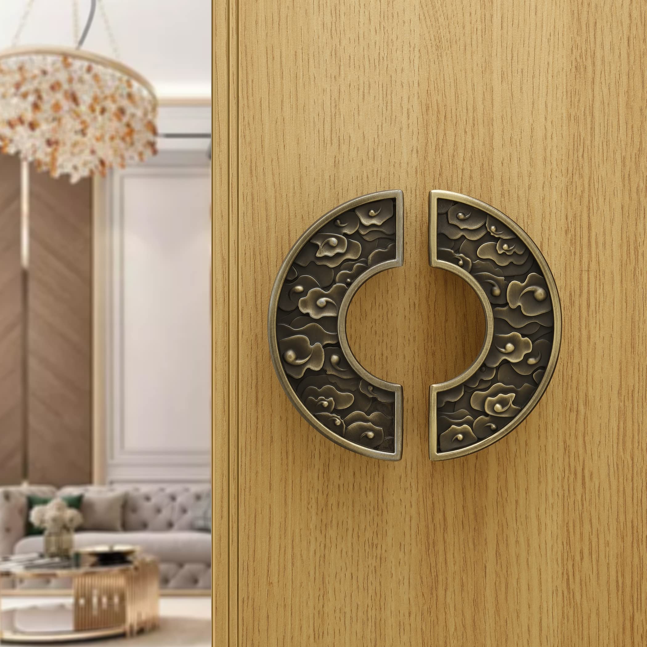 Buy LAPO4 Inch Main Door Handle Door Handles for Main Door Wooden