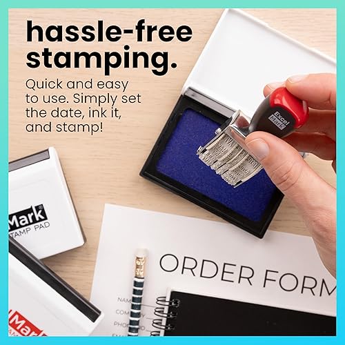 Miniatura 4 de ExcelMark #1.5 Línea de sello de goma Fechador