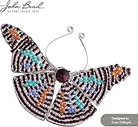 Vista 6 de John Bead Cuentas de cristal checo 10/0 cuentas de acero de pavo real para manualidades de joyería, vial de 0.85 oz