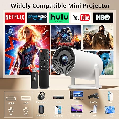 Vista 2 de Proyector wifi 5G