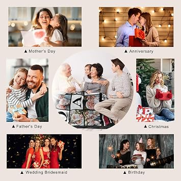 Fathers Day Personalized Gifts for Dad - Custom Blanket with Photo, Personalized Blankets with Dad Grandpapa Son Daughter Family Pictures, Customized Throw Blanket Birthday Gifts for Best Daddy Ever