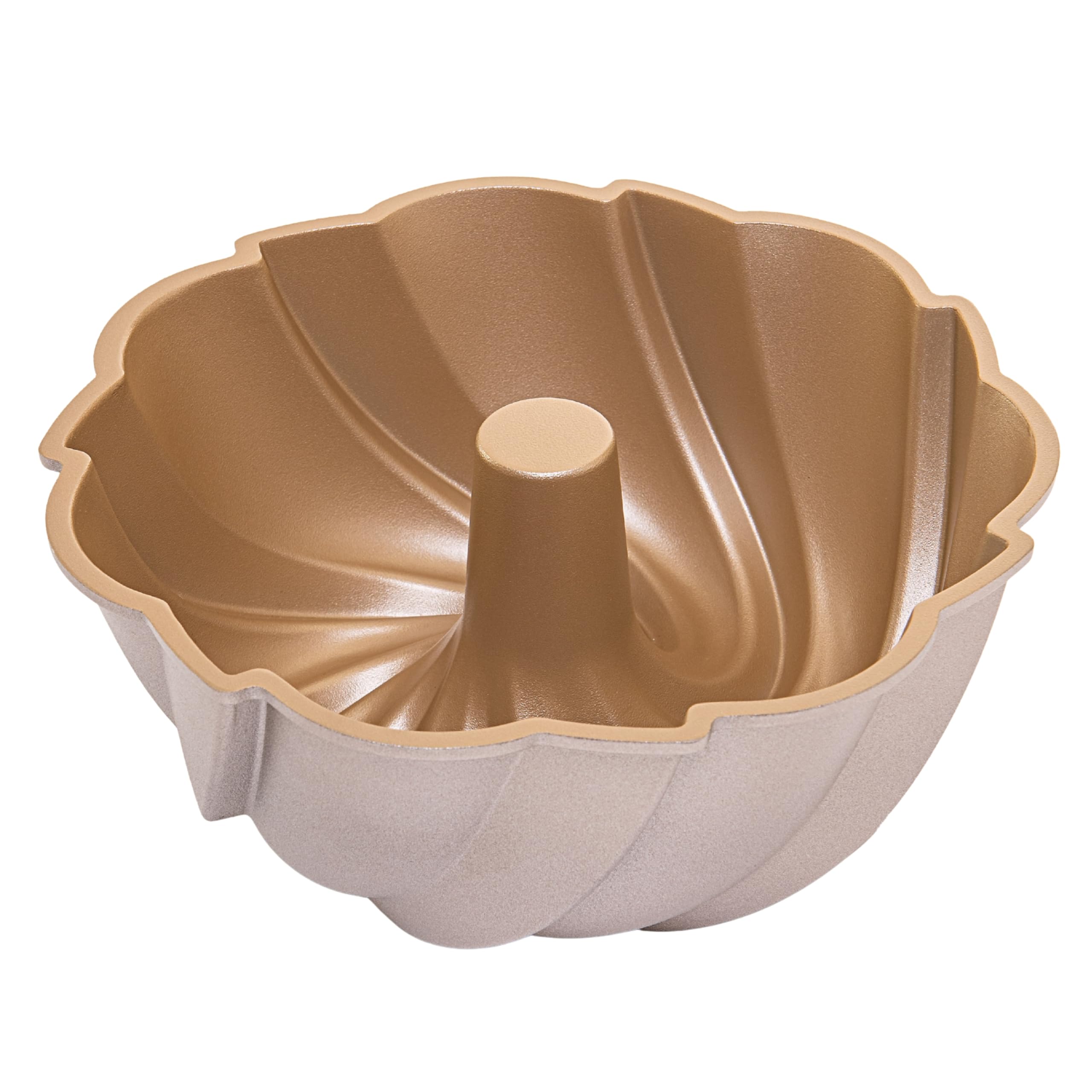 Erreke Moule à Gâteau avec Double Revêtement Antiadhésif, Twist | Moule Kouglof. Moule Gateau. Moule à Tarte. Aluminium Moulé Résistant. Savarin Cuisson Uniforme. Pour Pâtisserie Maison