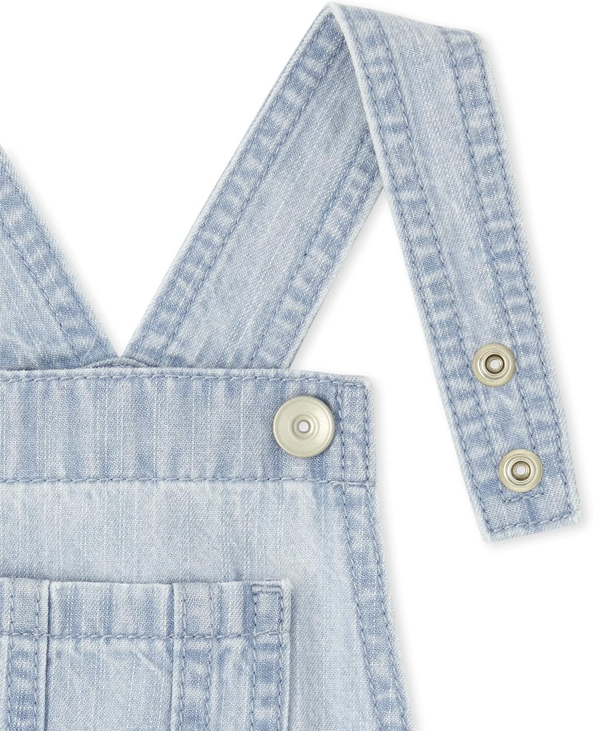 The Children's Place baby-girls And Toddler Girls Denim Shortalls - Image 2