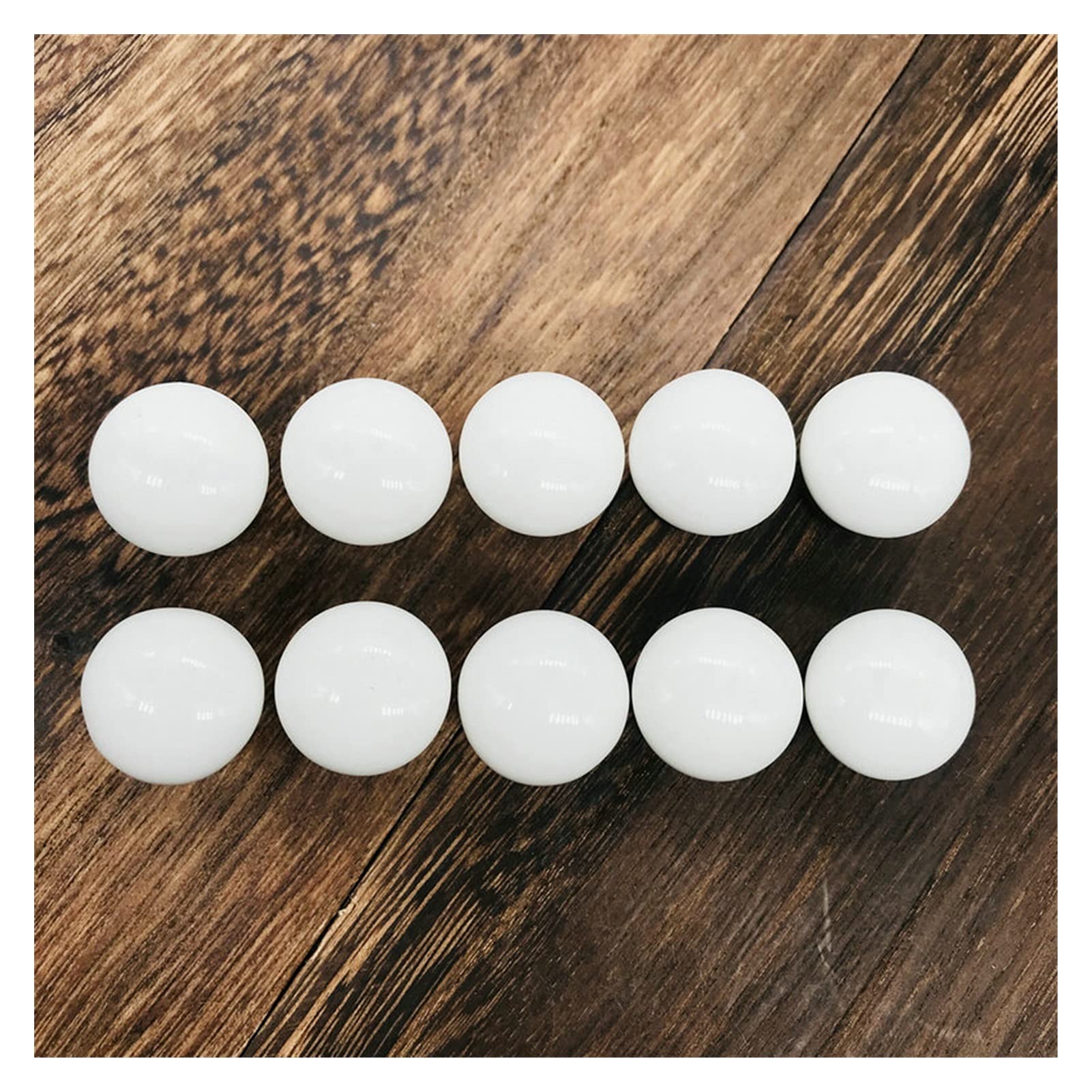 Maniglia della serratura della porta Confezione da 10 White Button Shape Forma Maniglie da cucina Pull Drawer Manopole Ceramica Porta in ceramica Armadio Armadio porta manopola Funiture Decor hardware