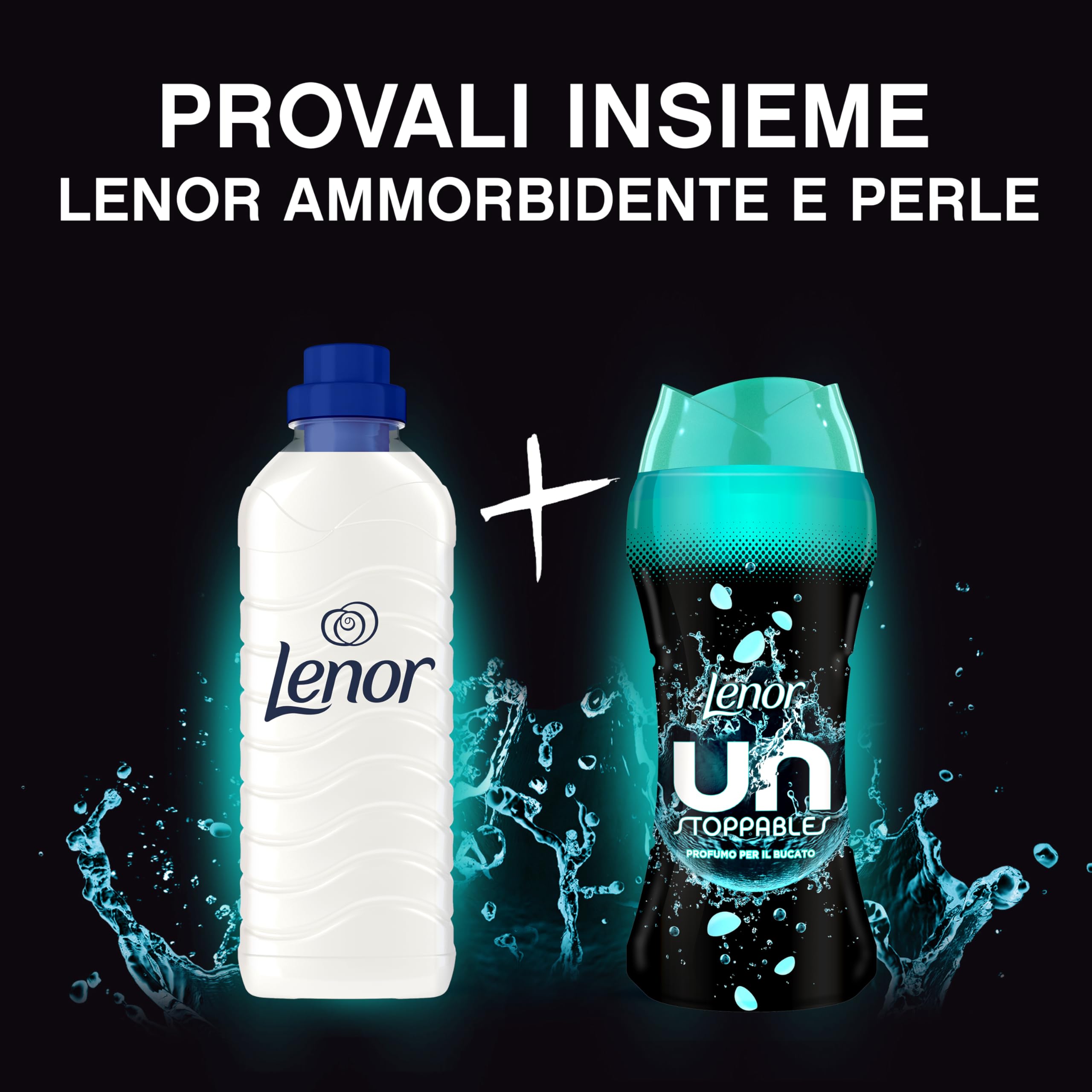 Lenor Profumatore Bucato Lavatrice, Perle Profumate, Unstoppables Fresh, Formato 6 x 150g, Intensificatore Di Profumo